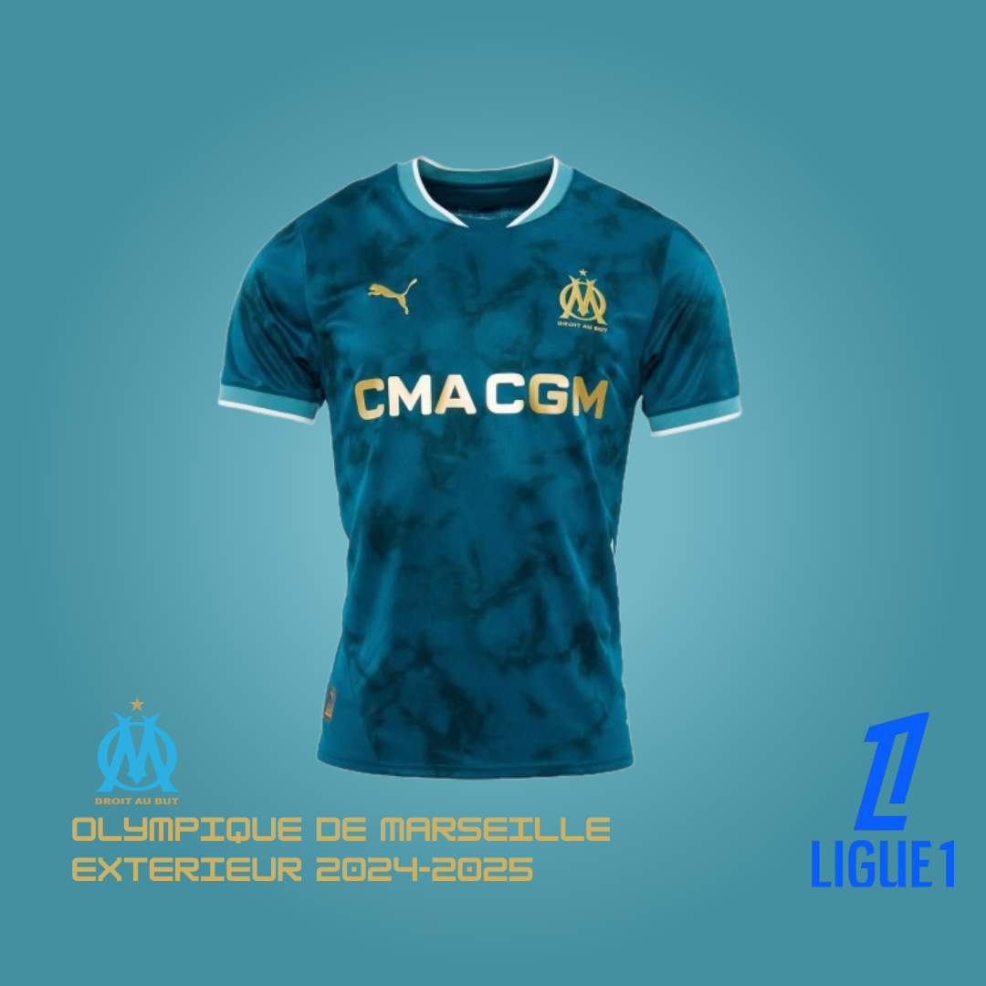 Maillot Olympique de Marseille Extérieur 2024-2025