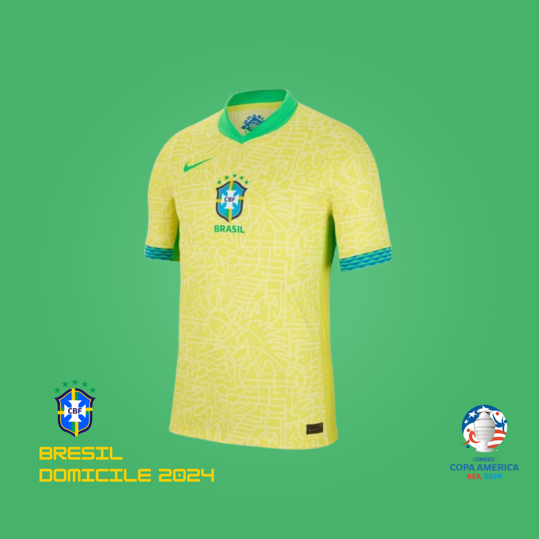 Maillot Brésil Domicile 2024